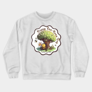 Happy Bee-Hana Day Crewneck Sweatshirt